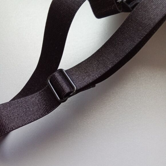 Black Bra 42C‎ Bow Hook And Eye - Picture 8 of 9